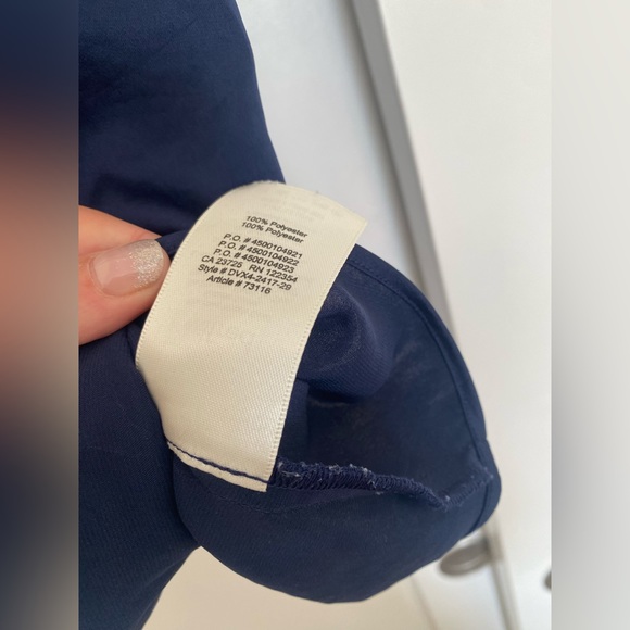 WILFRED SLIP CAMI in Navy - Picture 3 of 4